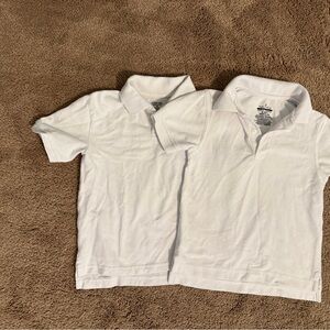 Nautica Kids White Polo Shirts Small